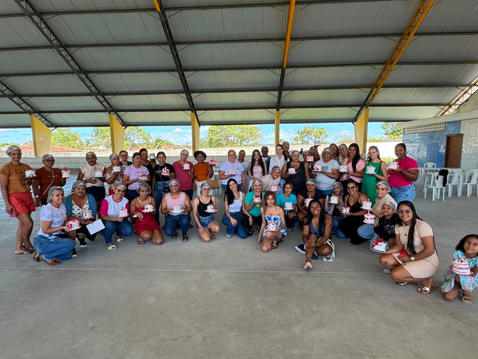 Curso de Decoração de Bolos beneficia 40 mulheres e fortalece inclusão social na Aldeia Pankararu de São José da Tapera